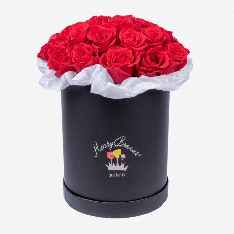 Коробка с розами "Роксана"