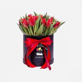 Коробка с тюльпанами "Наоми"