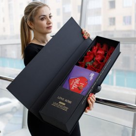 Подарочная коробка "Love roses"