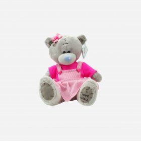 Мягкая игрушка медведь "Тедди в платье" S