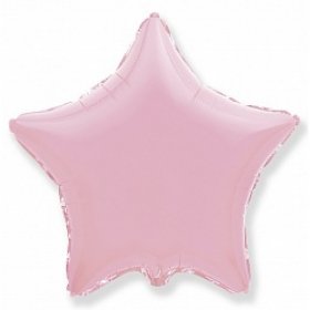 Букет из 5 шаров "Звезда розовая"