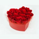 Коробка с розами "Love is..."