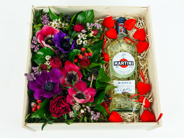 Подарочная коробка "Martini" Подарочная коробка "Martini"