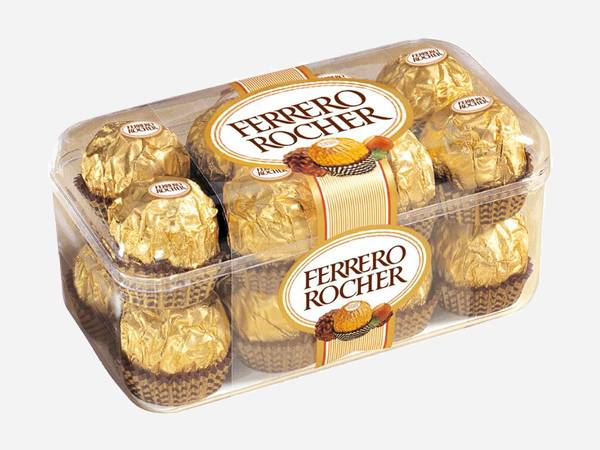 Коробка конфет "Ferrero Rocher" 200 г. Коробка конфет "Ferrero Rocher" 200 г.
