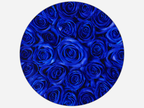 Коробка с розами "Blue Ivy" Коробка с розами "Blue Ivy"